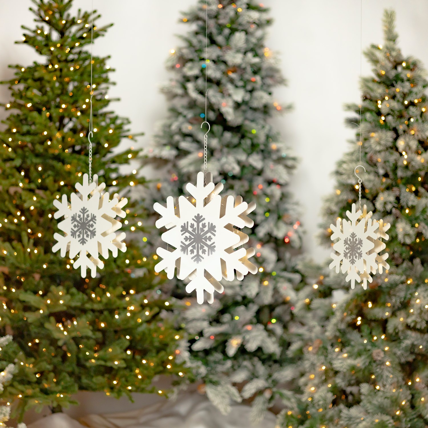 Tree Decoration - Snowflakes - Wall Woodworks Company
