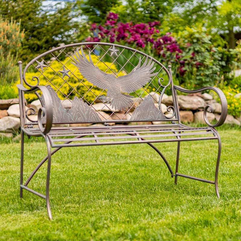 Iron garden seats sale