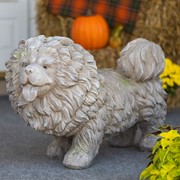 Zaer LTD. International Pre-Order: Magnesium Chow Chow Statue "The Duchess" ZR639850 View 2