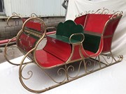 Zaer Ltd. International Pre-Order: Large Iron Classic Christmas Sleigh "Philadelphia II" ZR140300 View 2