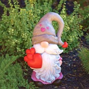 Zaer Ltd. International "The Valentinos" Set of 6 Assorted Valentine's Day Garden Gnomes ZR210000-SET View 2