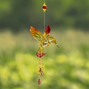 Zaer Ltd. International Five Tone Acrylic 3-Piece Hummingbird Chain in 6 Assorted Colors ZR504015 View 2