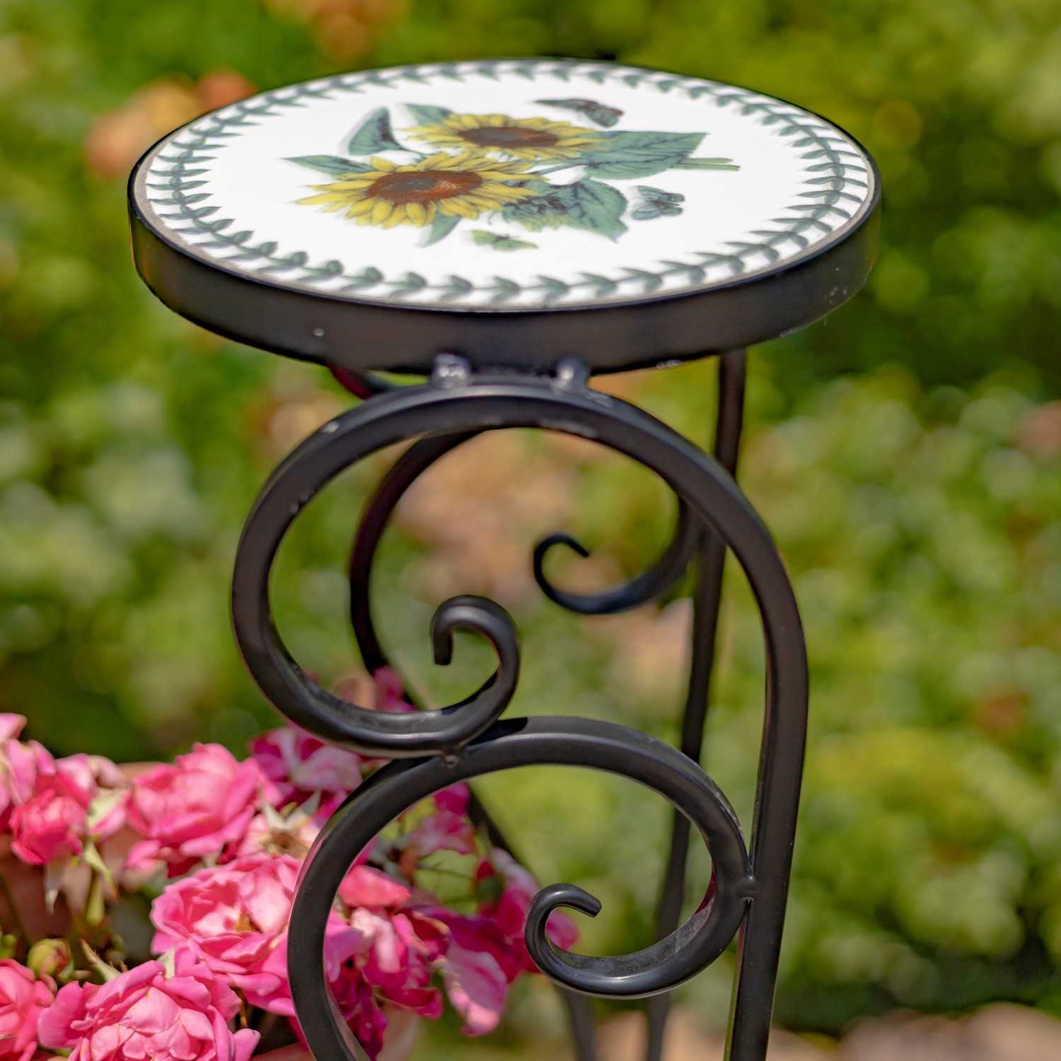 Three Tier Mosaic Plant hot Stands