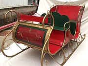 Zaer Ltd. International Pre-Order: Large Iron Classic Christmas Sleigh "Philadelphia II" ZR140300 View 3