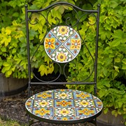 Zaer Ltd International "Sydney II" Mosaic Bistro Set ZR851244-5-SET View 3