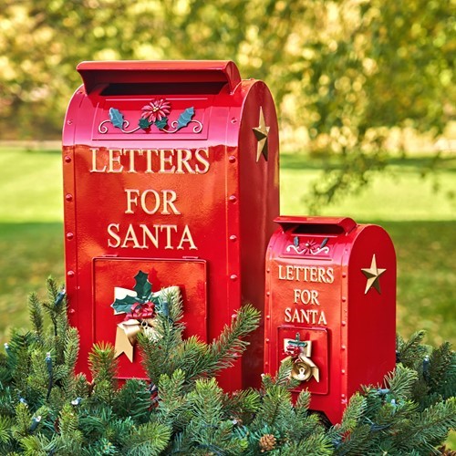 Zaer Ltd. International Santa's Mail Christmas Mailbox