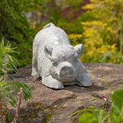 Zaer Ltd International Small Magnesium Piglet Statue "Truffles" ZR139510 View 4
