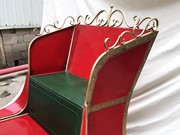 Zaer Ltd. International Pre-Order: Large Iron Classic Christmas Sleigh "Philadelphia II" ZR140300 View 4