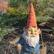 Zaer Ltd. International 21" Tall Spring Gnome Garden Statue Holding Two Buckets ZR244620 View 4