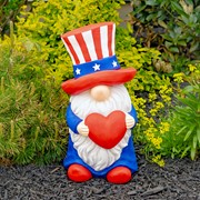 Zaer Ltd. International "The Americanos" Set of 6 Assorted American Patriot Garden Gnomes ZR220000-SET View 4