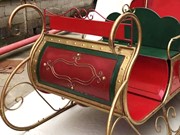 Zaer Ltd. International Pre-Order: Large Iron Classic Christmas Sleigh "Philadelphia II" ZR140300 View 5