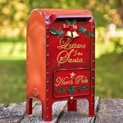 Zaer Ltd International 16" Tall Small "Letters for Santa" Christmas Mailbox ZR361497-SM View 5