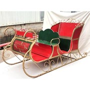 Zaer Ltd. International Pre-Order: Large Iron Classic Christmas Sleigh "Philadelphia II" ZR140300 View 6