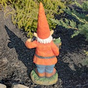 Zaer Ltd. International 20.5" Tall Spring Gnome Garden Statue with Flower Pot and Water Can ZR244521 View 6