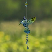 Zaer Ltd. International Five Tone Acrylic 3-Piece Hummingbird Chain in 6 Assorted Colors ZR504015 View 6