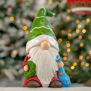 Zaer Ltd. International "The Goodfellows" Set of 6 Assorted Christmas Garden Gnomes ZR218030-SET View 7