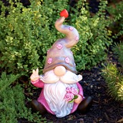 Zaer Ltd. International "The Valentinos" Set of 6 Assorted Valentine's Day Garden Gnomes ZR210000-SET View 7