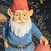 Zaer Ltd. International 16" Tall Spring Gnome Garden Statue with Mushrooms ZR244416 View 8