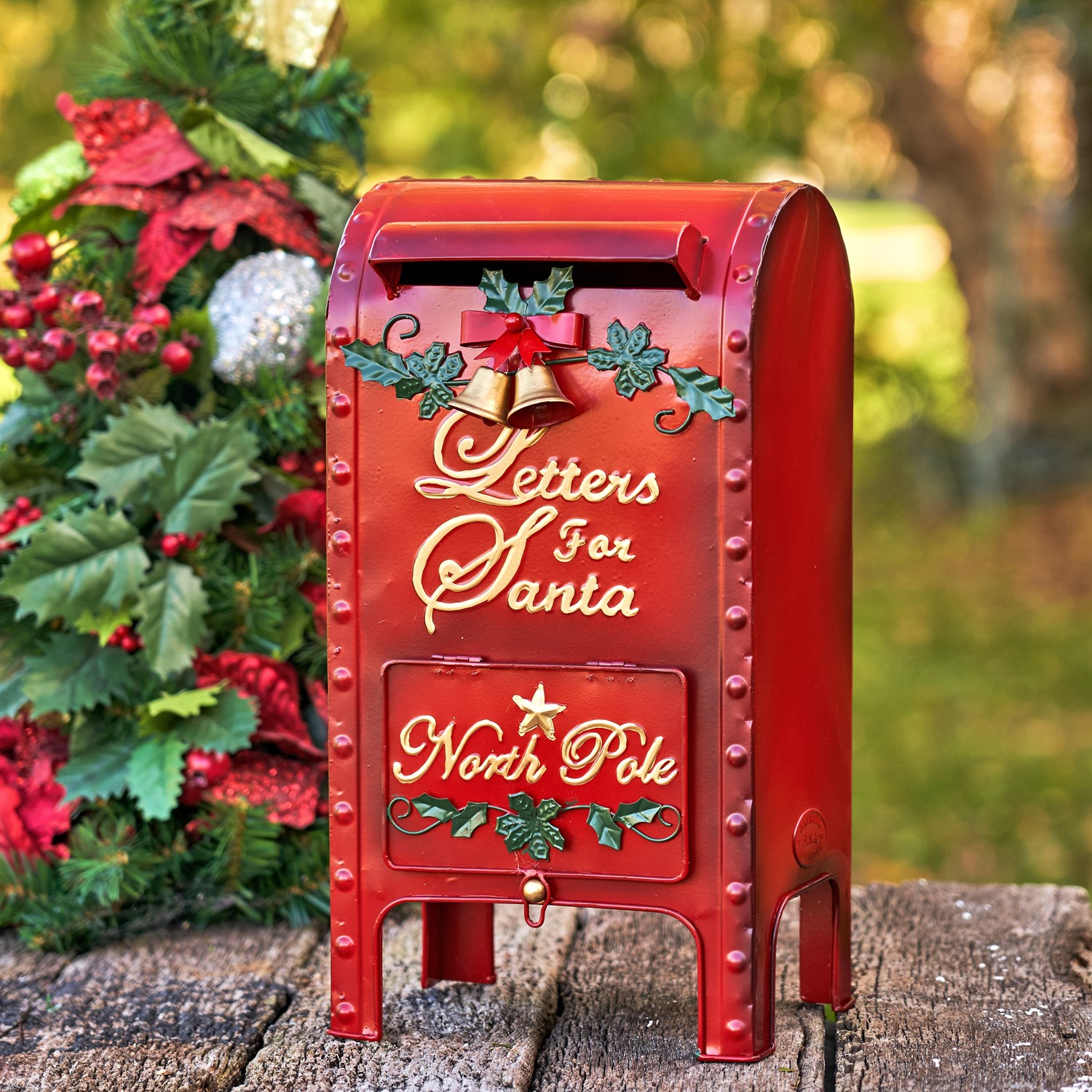 Zaer Ltd. International Santa's Mail Christmas Mailbox